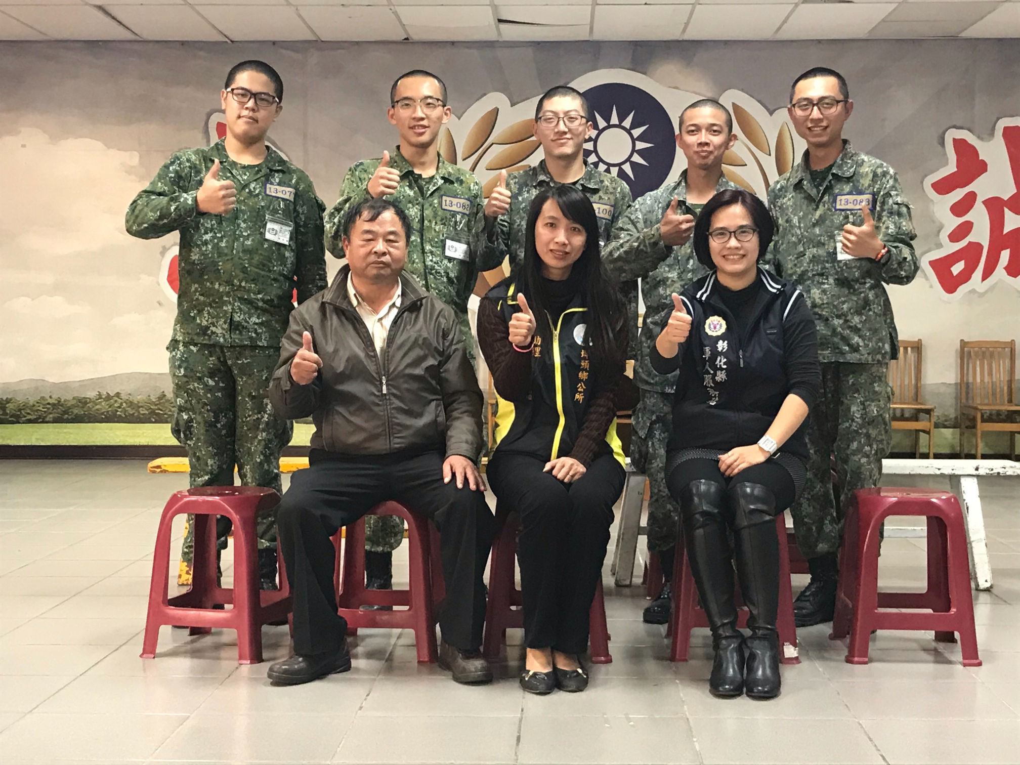 至台南大內探視埤頭鄉內新入伍的子弟-087梯次至台南大內探視埤頭鄉內新入伍子弟