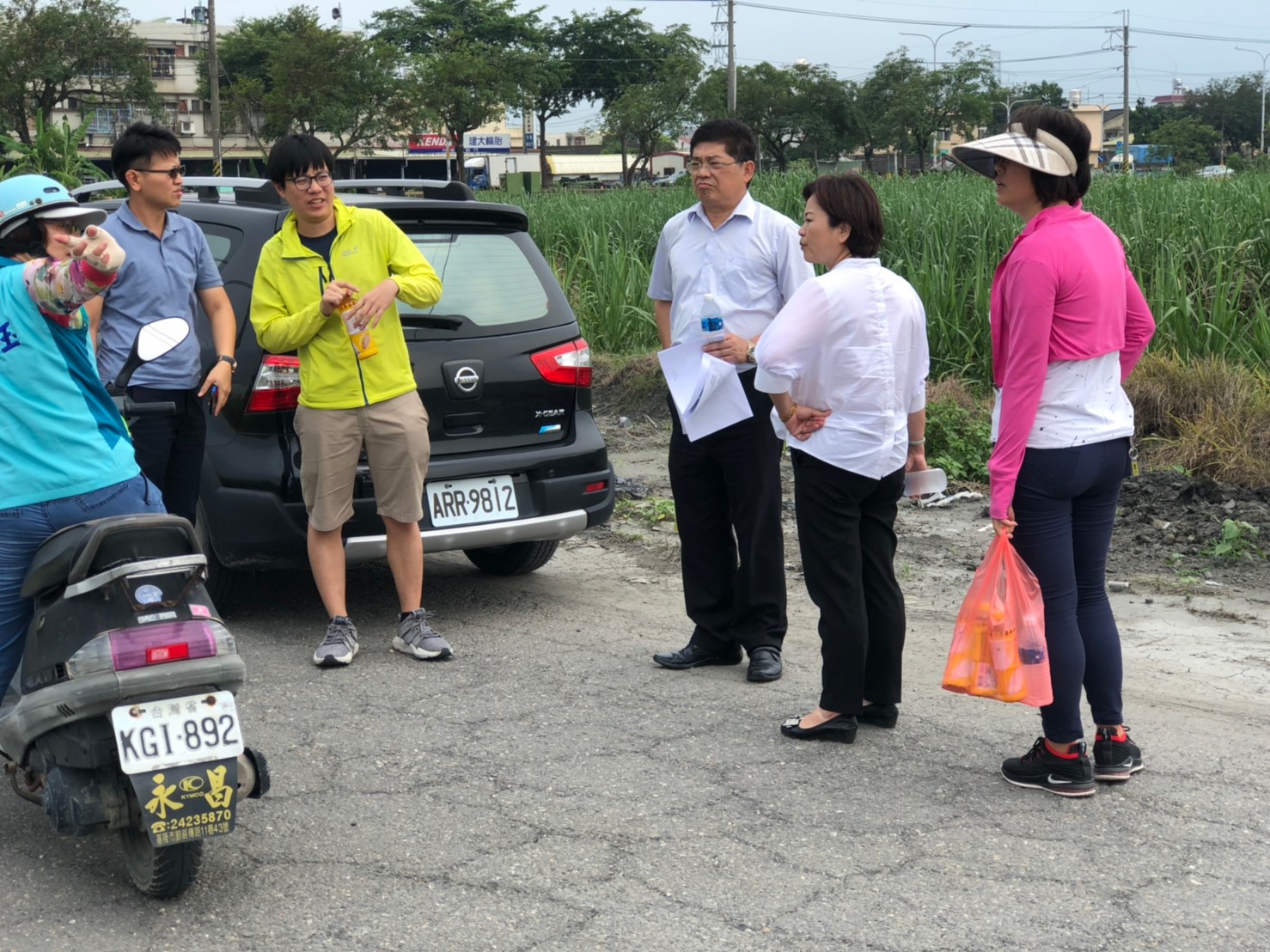 溪州農地重劃區埤頭鄉東和段429、429-2地號農路改善工程等2案現地會勘：溪州農地重劃區埤頭鄉東和段429、429-2地號農路改善工程等2案