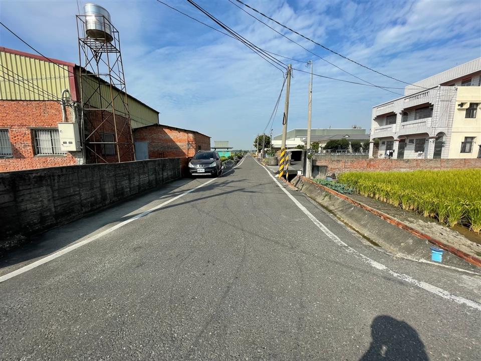 埤頭鄉陸嘉村中華路650巷道路改善工程施工前