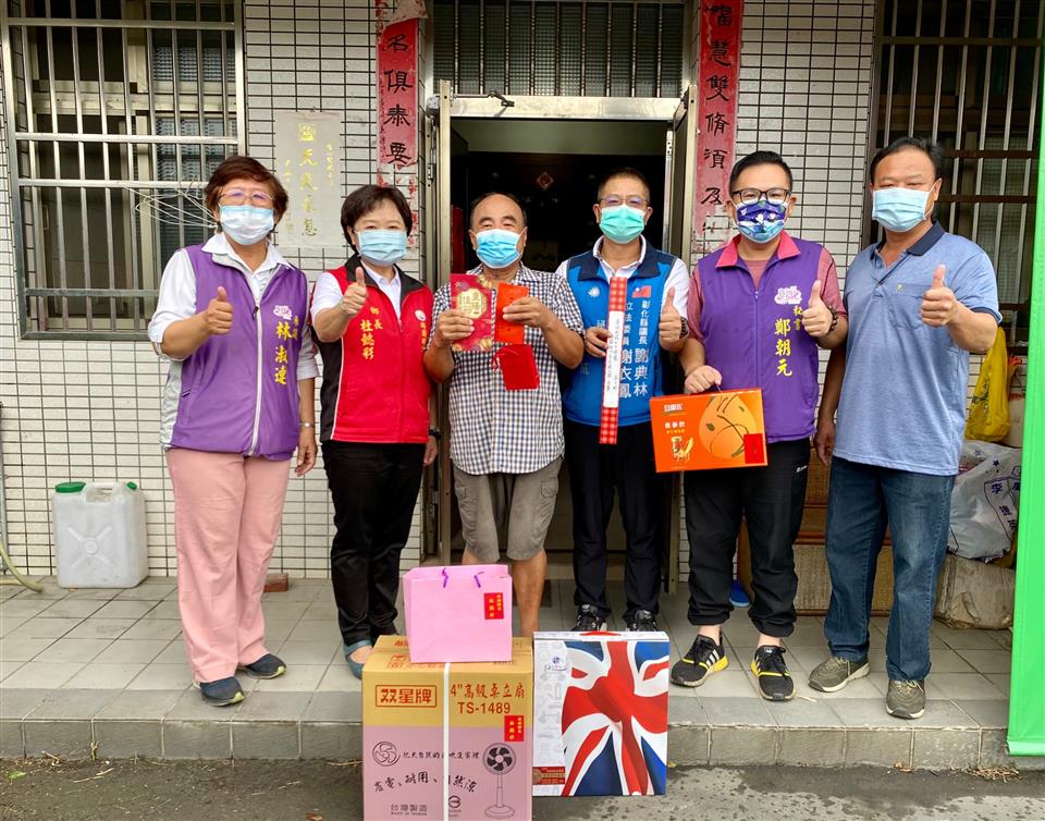 110年度 幸福埤頭精彩剪影百歲人瑞到府拜訪