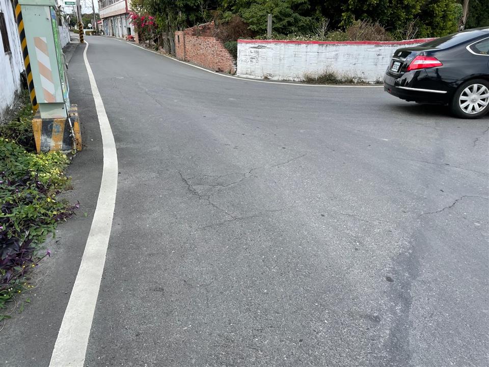埤頭鄉豐崙村豐崙路(彰137)路面改善工程施工前照片