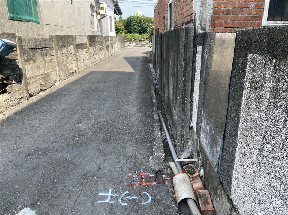 埤頭鄉稻香路及豐崙路251巷等道路排水施工前