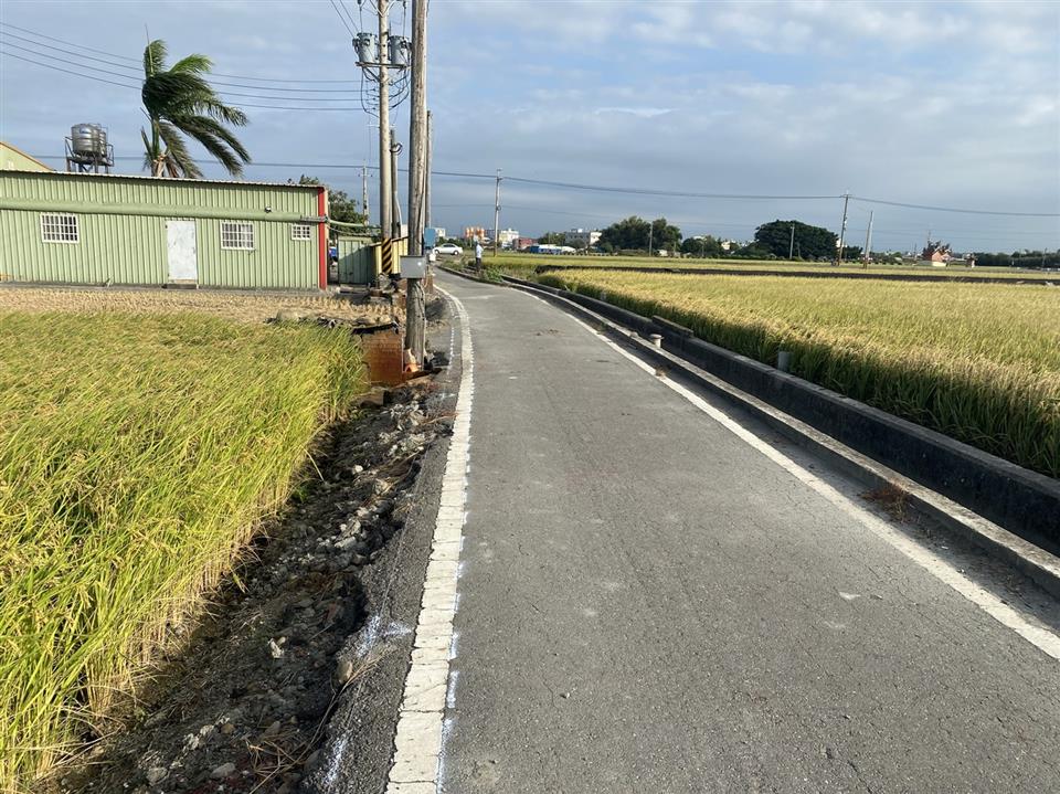 埤頭鄉稻香路及豐崙路251巷等道路排水施工前