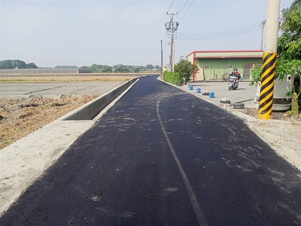 埤頭鄉稻香路及豐崙路251巷等道路排水施工後