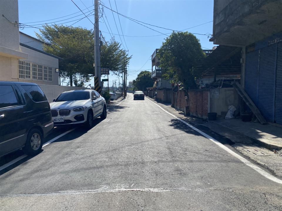 埤頭鄉崙腳村和平路及中學路420巷道路排水改善工程施工後