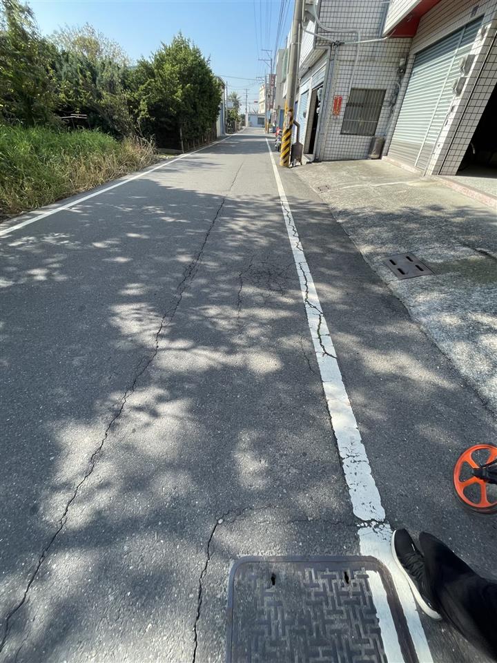 埤頭鄉埤頭村中南路道路改善工程施工前