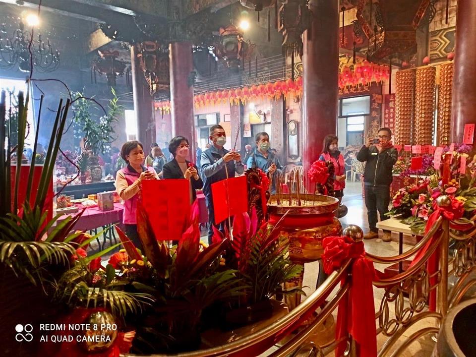 112年度 幸福埤頭精彩剪影 埤頭鄉轄內112年大年初一迎新春發福袋-祈福
