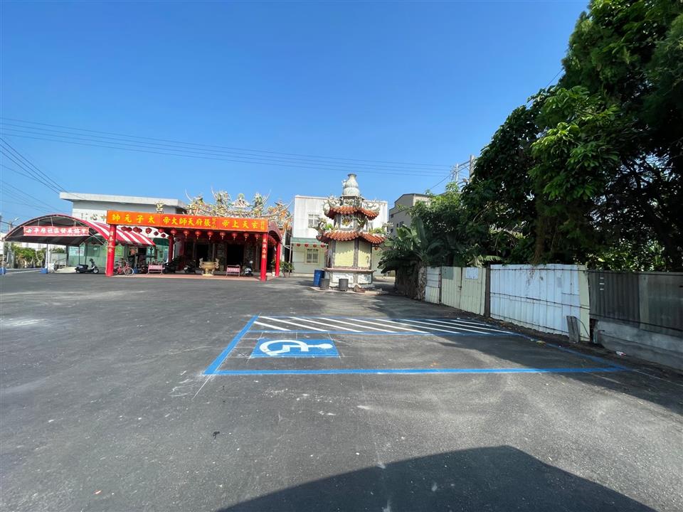 埤頭鄉平原路及達平宮前廣場鋪面改善工程施工後