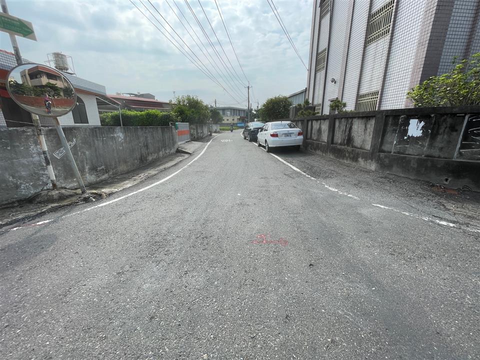 埤頭鄉平原路及達平宮前廣場鋪面改善工程施工前