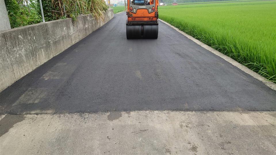 彰化縣埤頭鄉大湖及合興等村既有道路養護整建計畫施工中-大湖