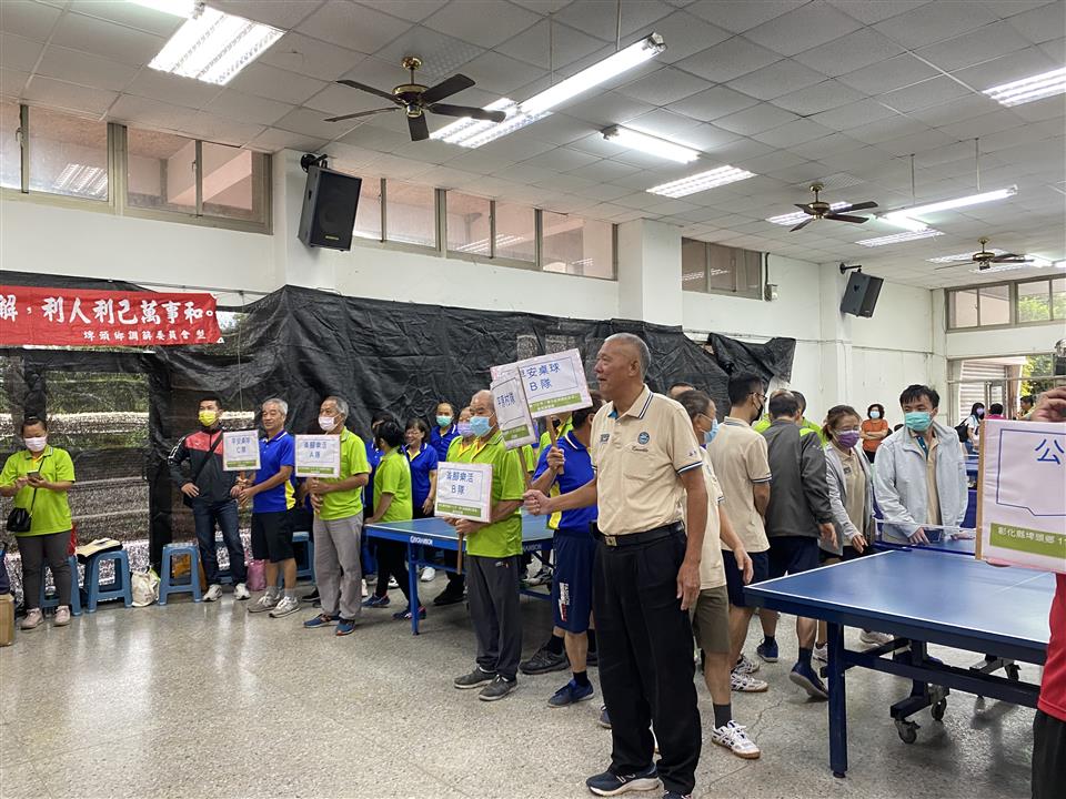 112年度 幸福埤頭精彩剪影參賽隊伍開幕合影