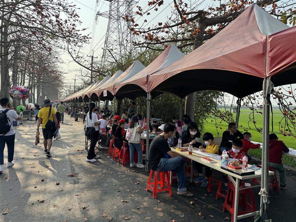 113年度 幸福埤頭精彩剪影寫生比賽之一隅