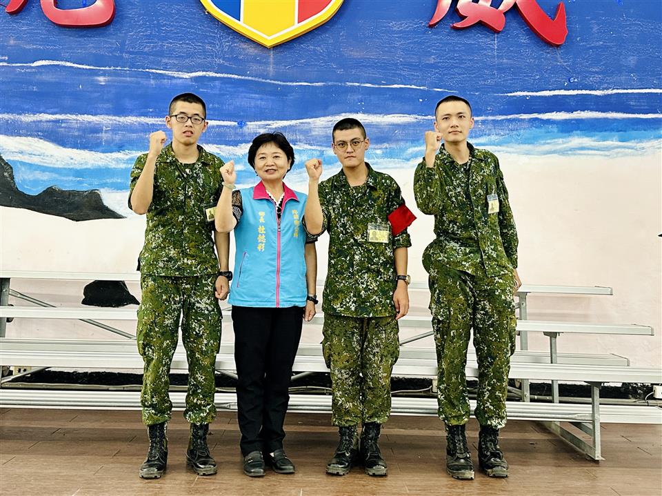 至台中成功嶺營區探視陸軍197梯次探視役男1130507探視役男
