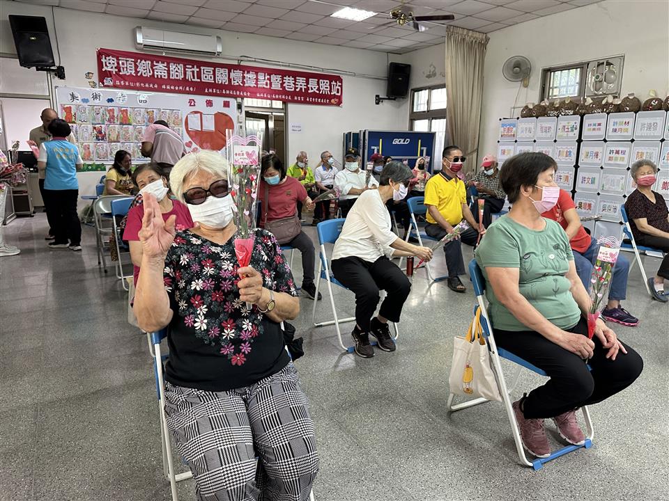 113年度 幸福埤頭精彩剪影崙腳社區可愛的長輩