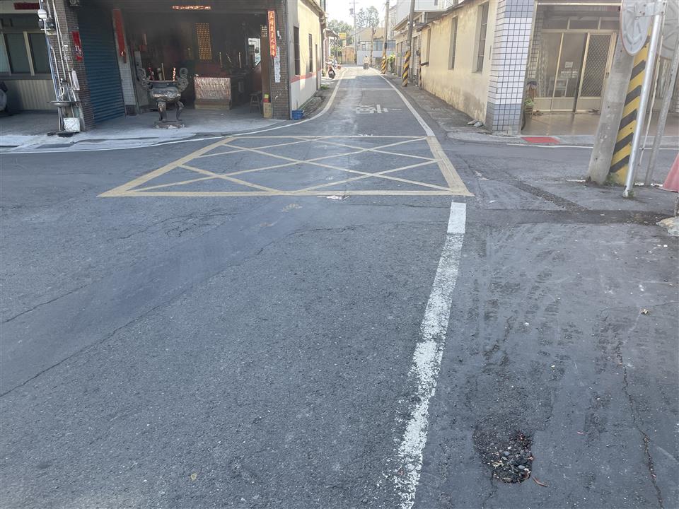 埤頭鄉中和、庄內村廟前路、彰水路一段298巷等路面改善工程彰水路一段298巷施工前