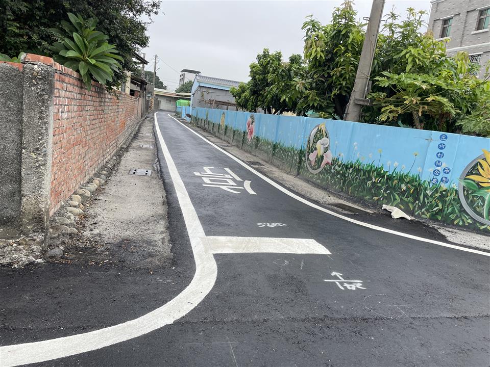 埤頭鄉庄內村彰水路一段172巷、光明路121、160、232巷等路面改善工程光明路329巷、322巷施工後