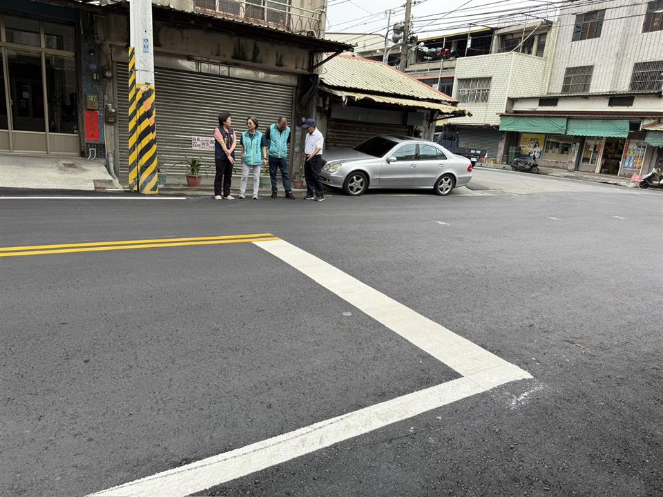 埤頭鄉竹圍、中和村溪林路路面改善工程溪林路施工完成