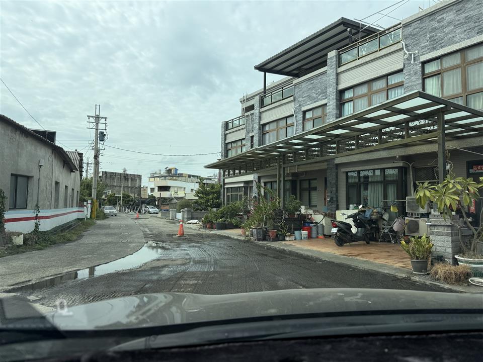 埤頭鄉芙朝村金安路、芙朝路410巷等路面改善工程金安路施工中