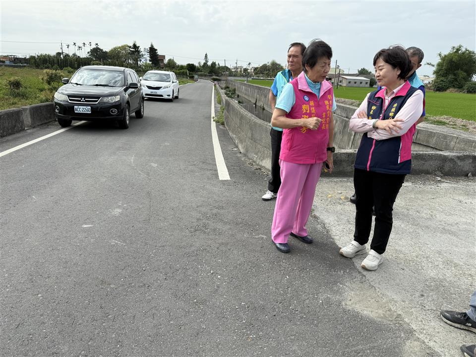 埤頭鄉崙子村彰水路三段851巷旁、彰水路四段等路面改善工程A段彰水路三段851巷旁會堪