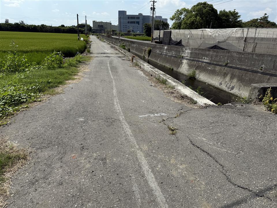 埤頭鄉崙子村彰水路三段851巷旁、彰水路四段等路面改善工程A段彰水路三段851巷旁施工前