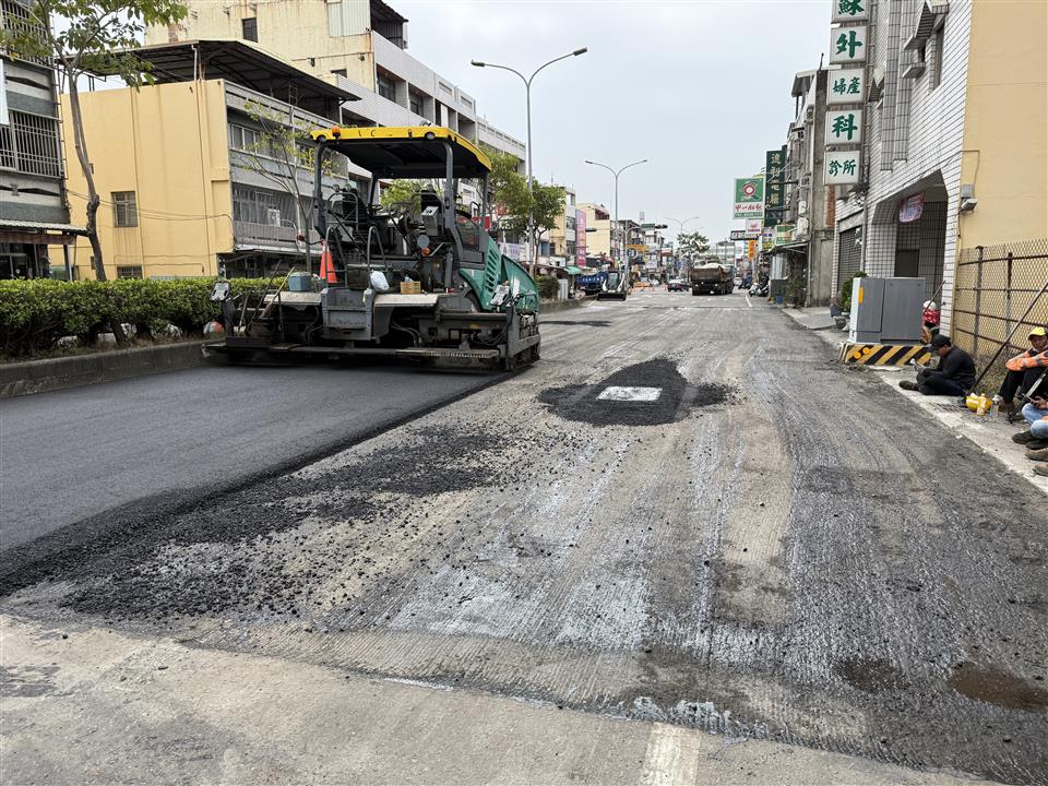 埤頭鄉彰水路三段567、613號、四段42號前路面緊急搶修工程彰水路三段施工中