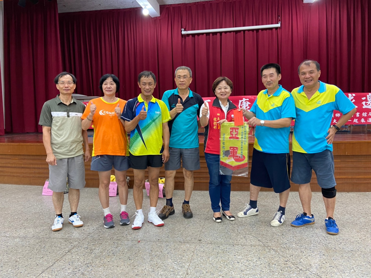 109彰化縣埤頭鄉「第六屆健康社區盃」桌球邀請賽彰化縣埤頭鄉「第六屆健康社區盃」桌球邀請賽亞軍隊伍—埤頭桌委會A隊