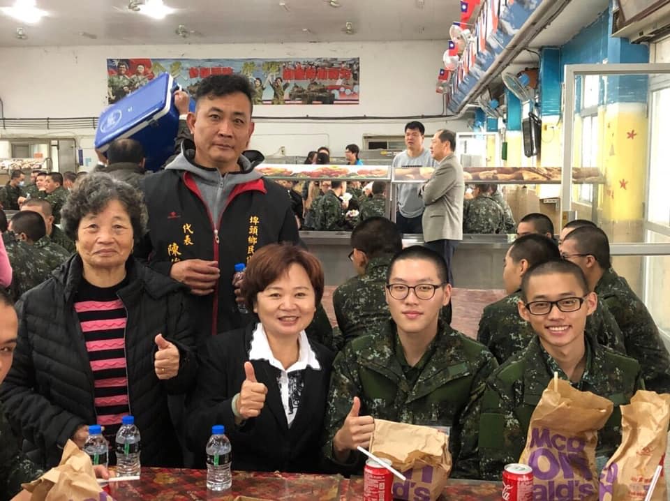 至成功嶺探視埤頭鄉內新入伍的子弟-086梯次探視埤頭鄉內新入伍子弟