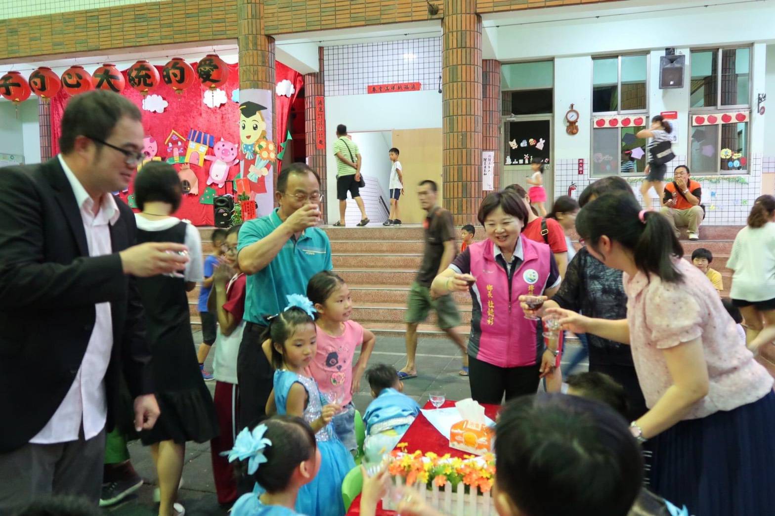 109年大統幼兒園第36屆畢業燭光晚會 鄉長舉杯祝福師生