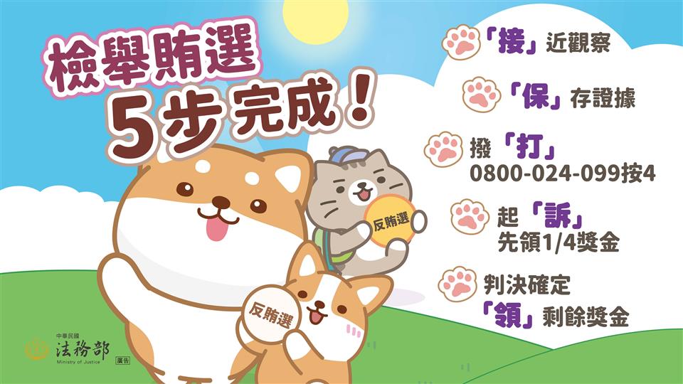 反賄選專區115地方基層公職人員選舉反賄選宣導電子圖卡-3