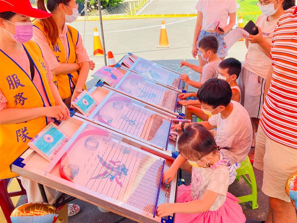 「遇水則發-清涼一夏」永靖鄉111年社區親子玩水泡泡趴活動彈珠台