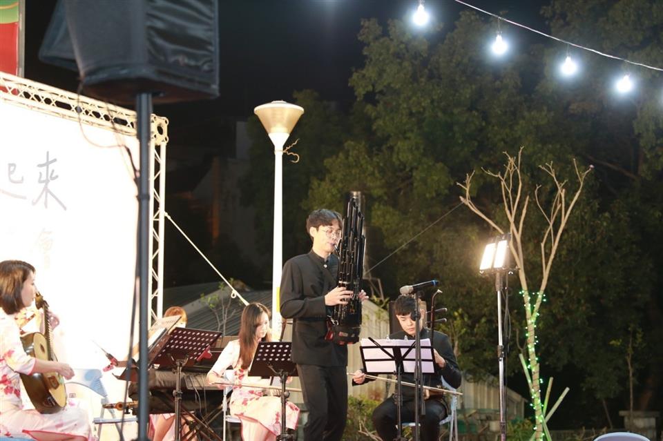 永靖情人節音樂晚會《愛，我們藝起來》活動花絮藝行人絲竹樂團-笙演奏