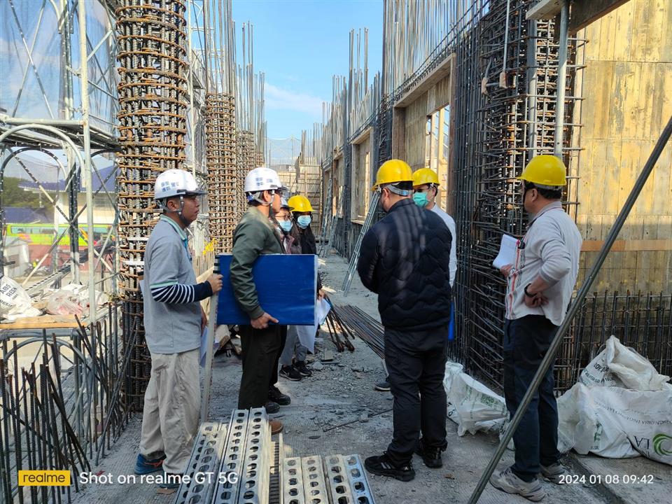 督導查核113年1月8日施工督導小組第4次督導