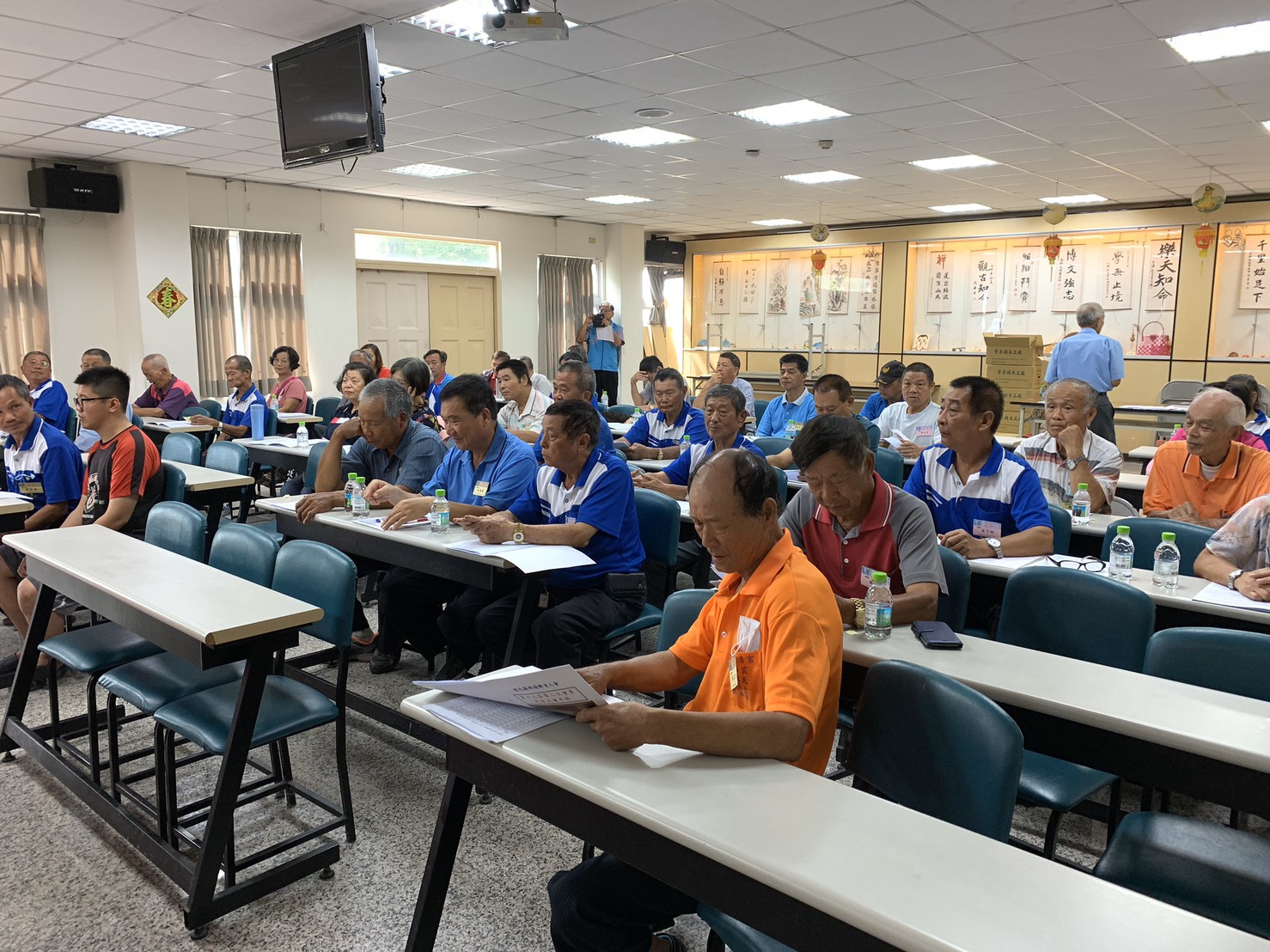 109年埤頭鄉老人會第13屆第二次會員代表大會參與會員大會之會員(三)
