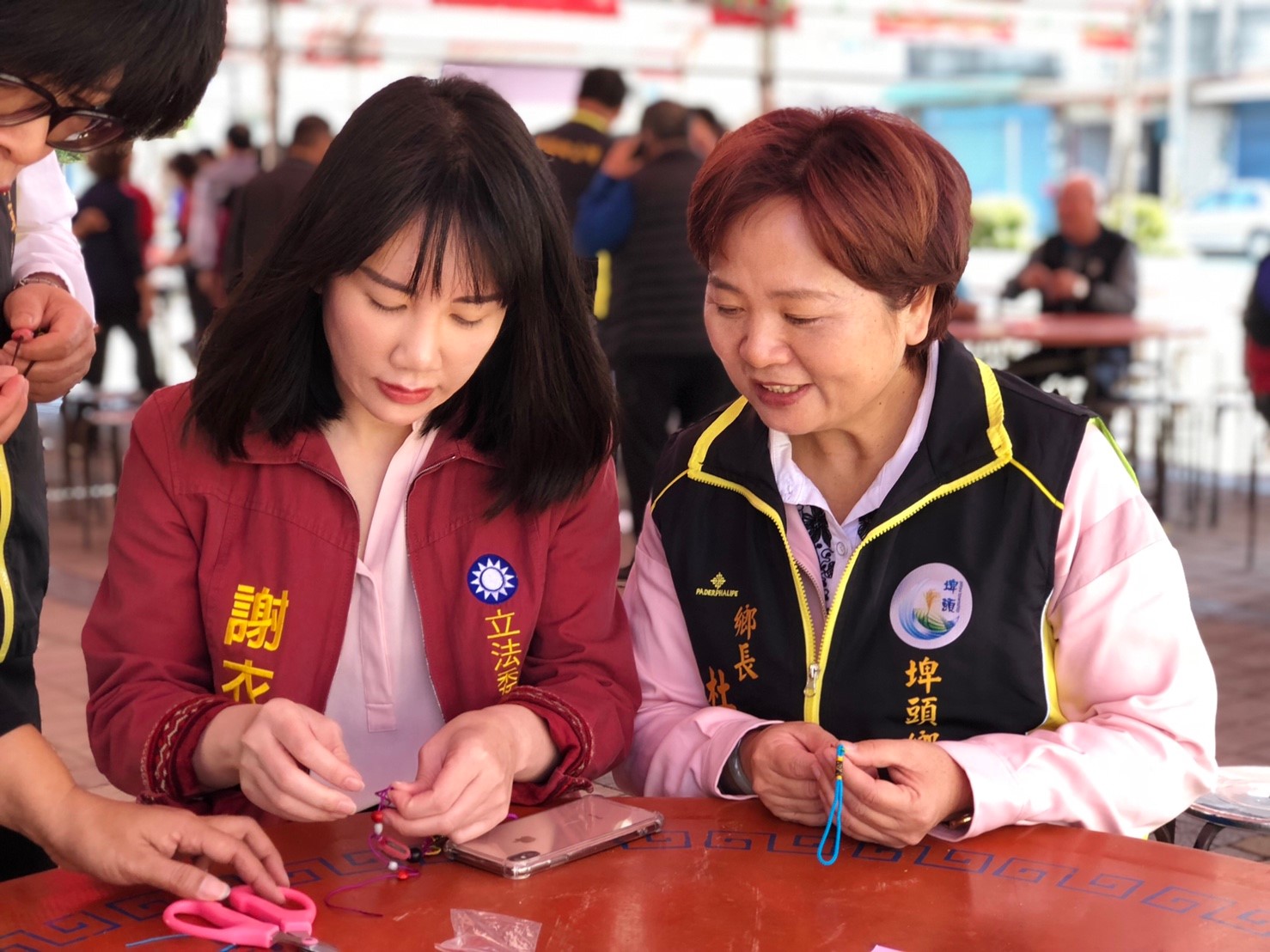 1080213埤頭鄉公所己亥年新春團拜乾燥樹果-種子吊飾DIY製作