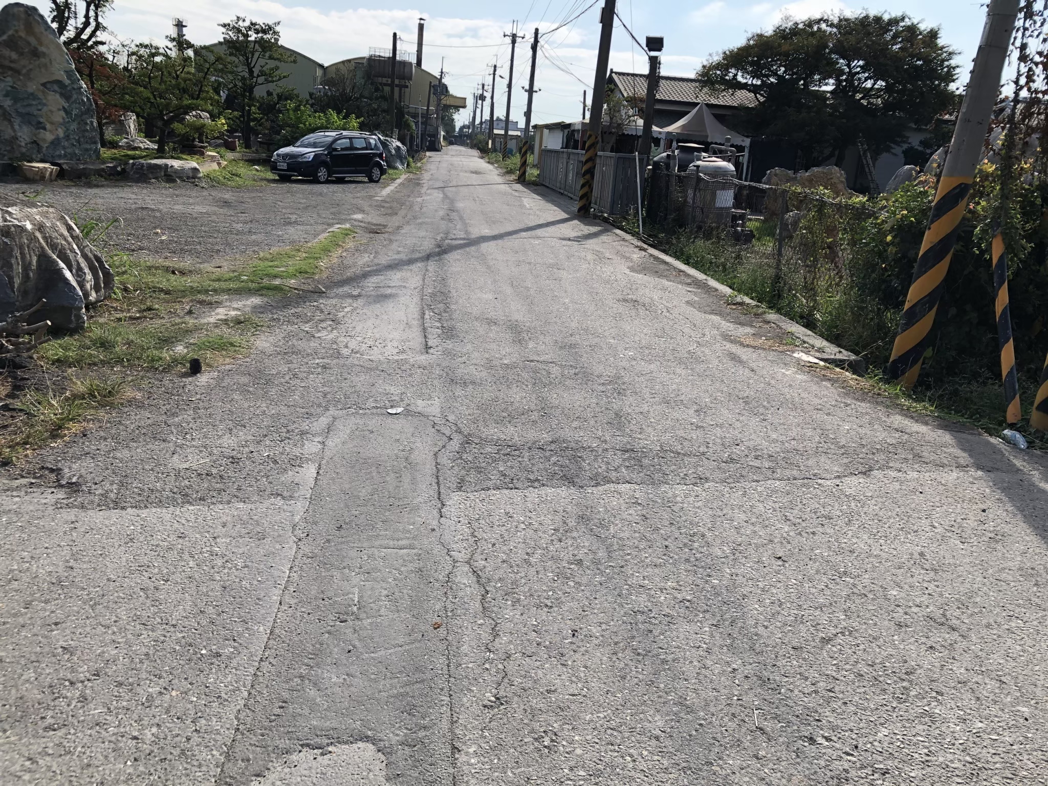 埤頭鄉和豐村斗苑東路189-1號前路面改善工程 施工前