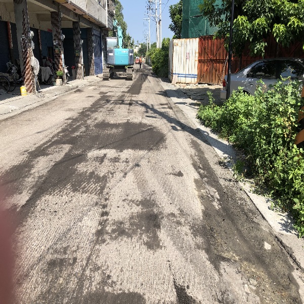 埤頭鄉埤頭村埤頭路等路面改善工程施工中