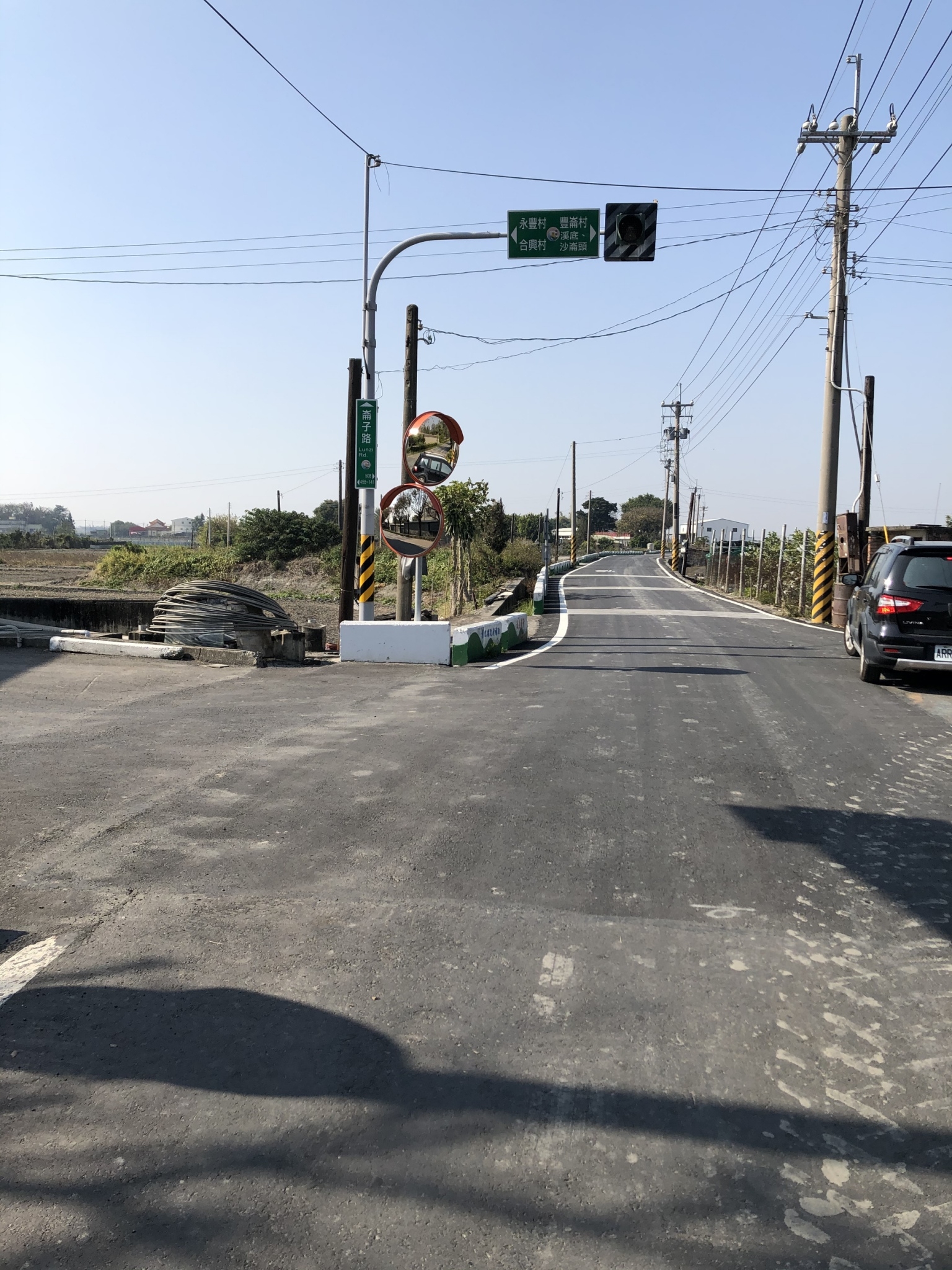 埤頭鄉崙子村崙子路（彰148）路面改善工程施工後