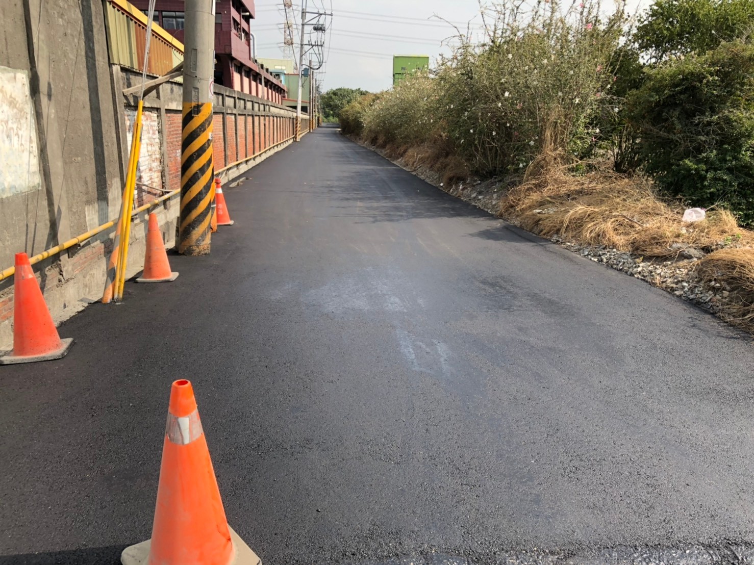 埤頭鄉興農村彰水路四段468巷路面改善工程路面-施工後照片