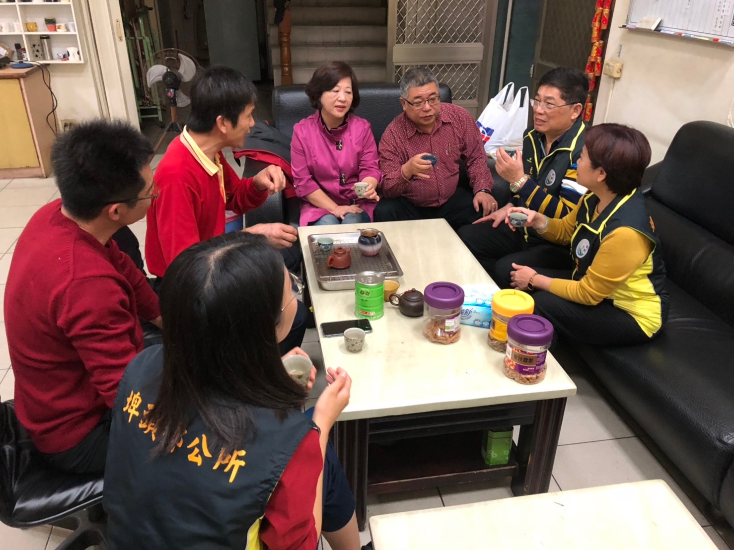108年慰勞埤頭警消人員，小年夜宴請埤頭警消人員小年夜圍爐，慰勞埤頭警消人員