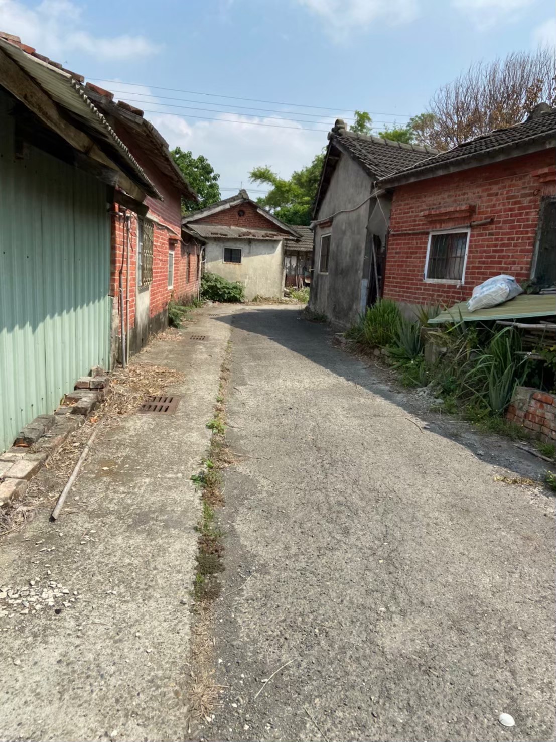 埤頭鄉斗苑東路453巷及崙子路343巷崙子路343巷180弄施工前