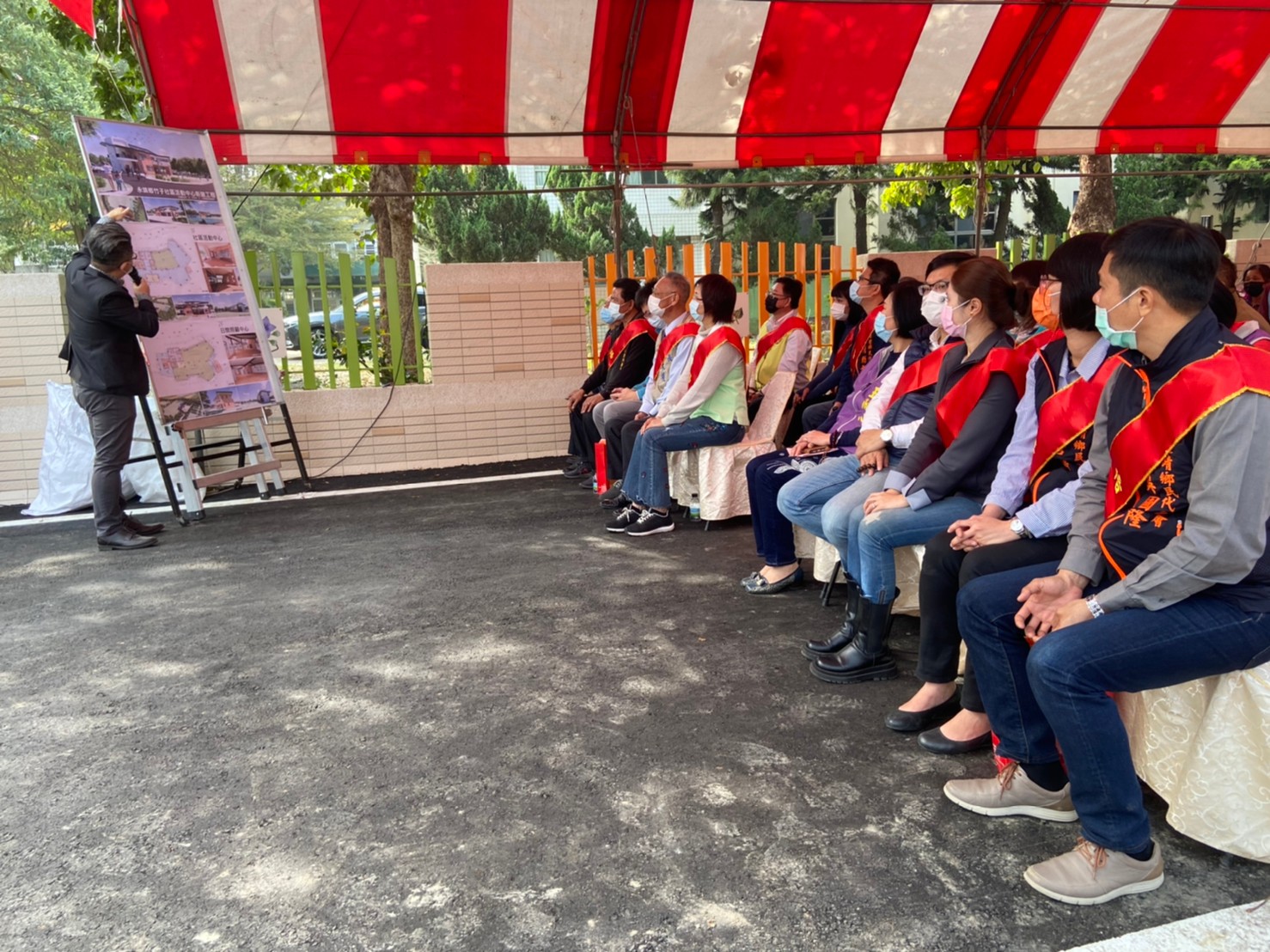 永靖鄉竹子社區活動中心新建工程動土典禮建築師工程簡報