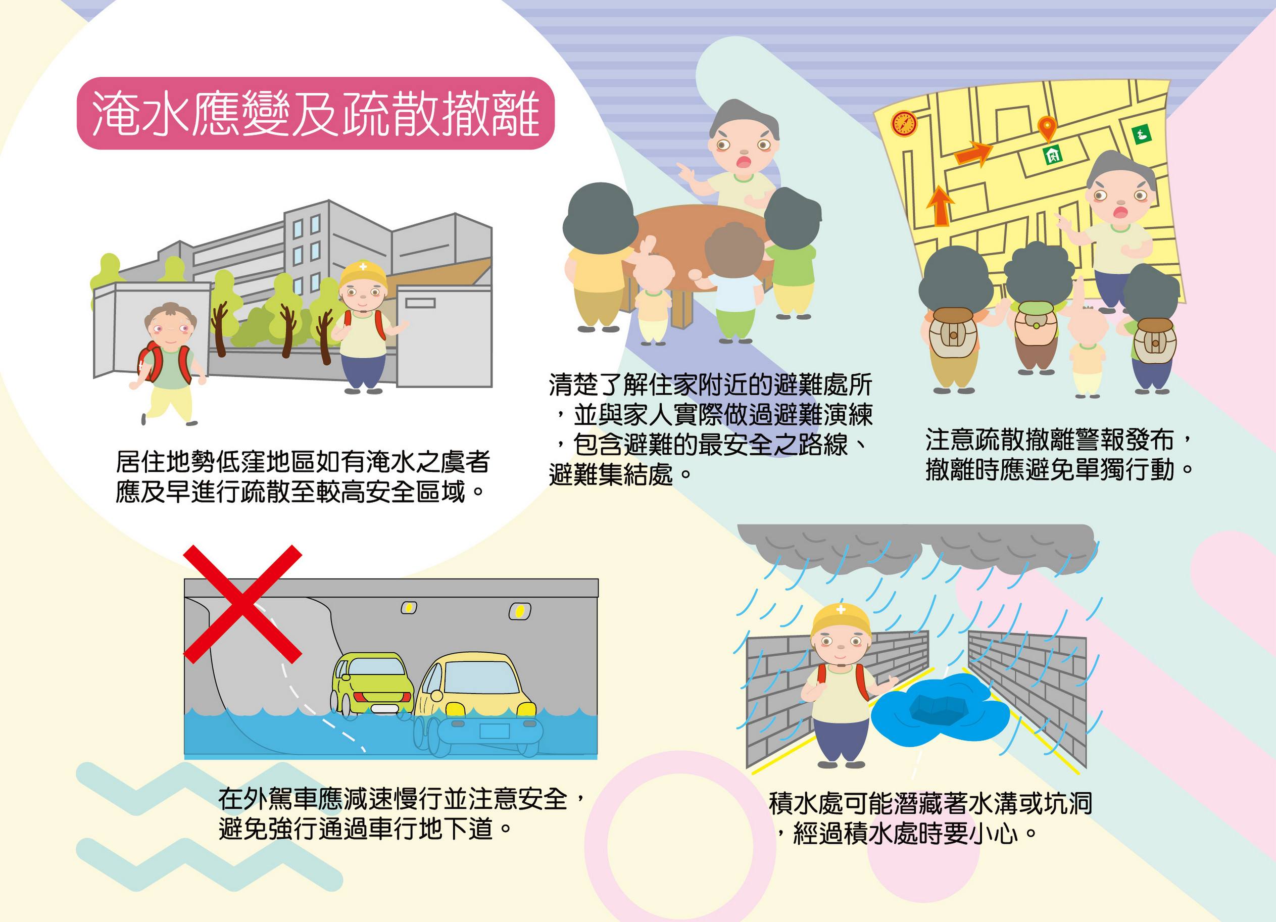 防災宣導淹水應變