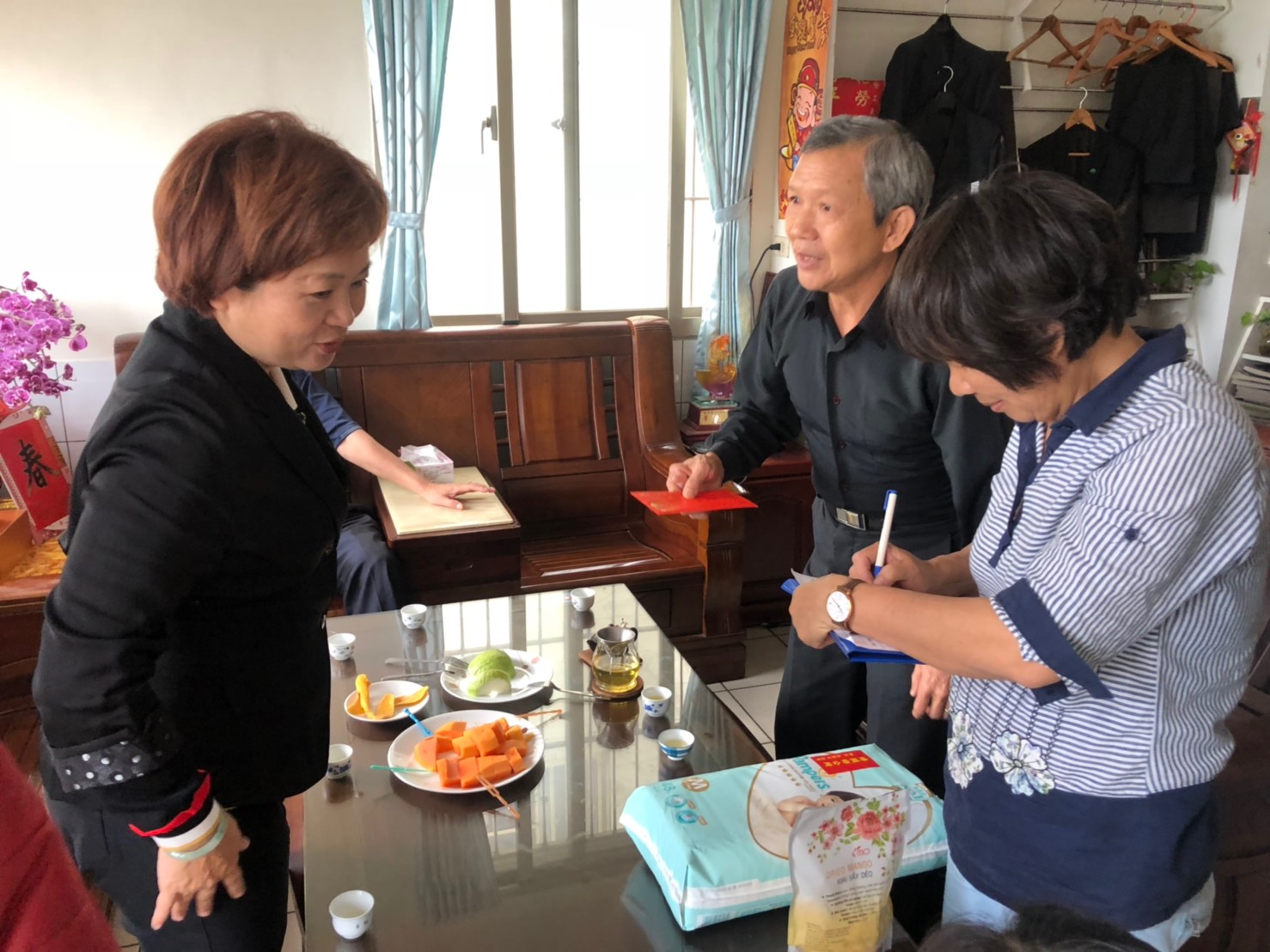 發放「108年1-3月生育禮金以及生育禮品」獎勵生育以及發放生育禮金禮品