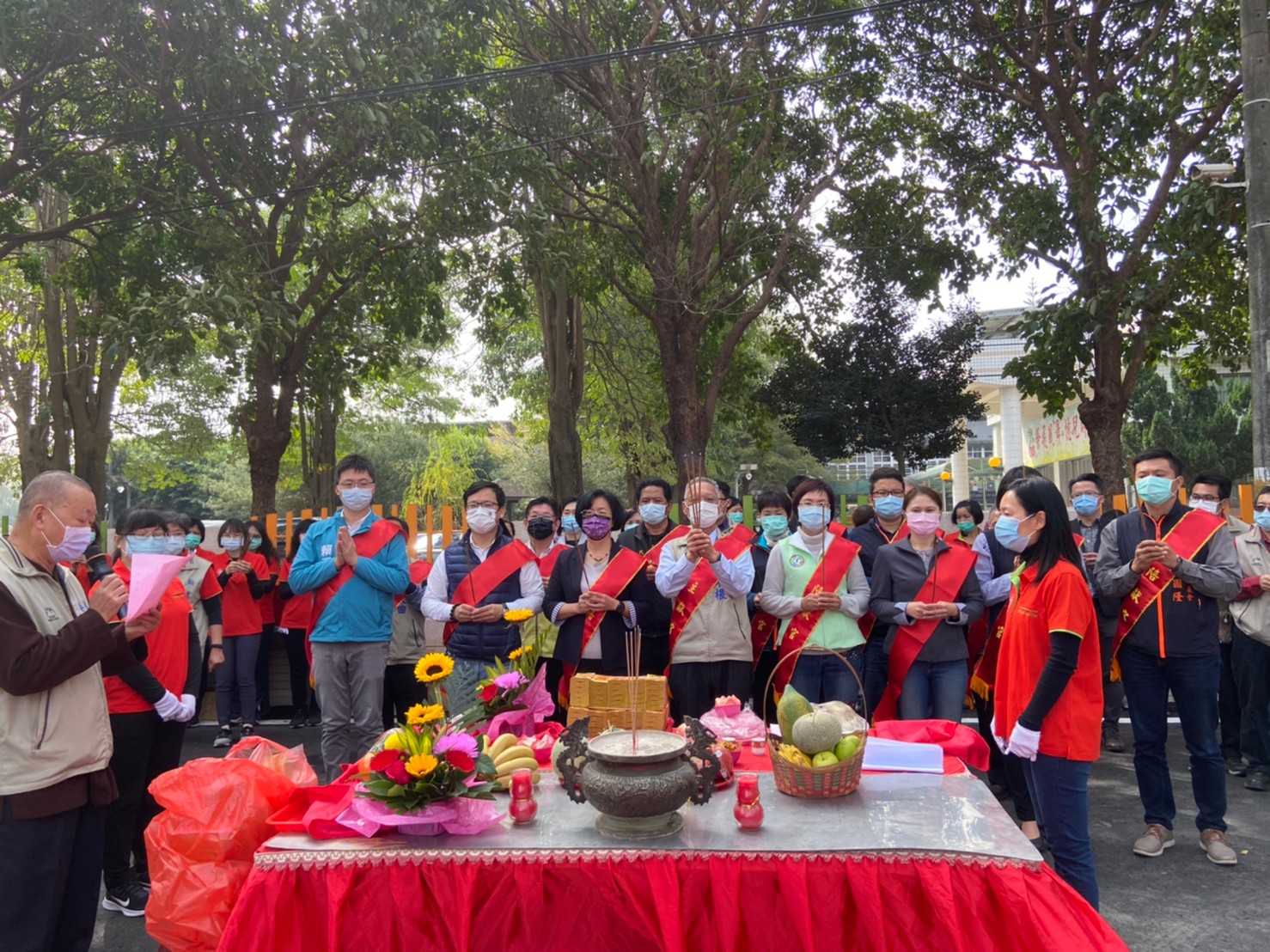 永靖鄉竹子社區活動中心新建工程動土典禮祭祀典禮