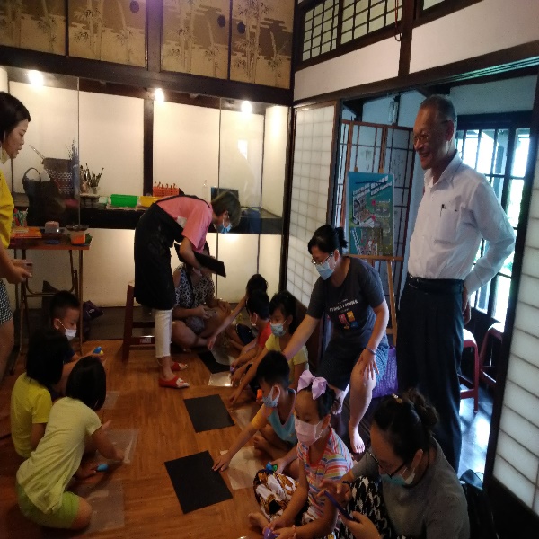 109年永靖鄉立圖書館活動花絮（活動日期：8/23、8/30、9/6）鄉長到場關心