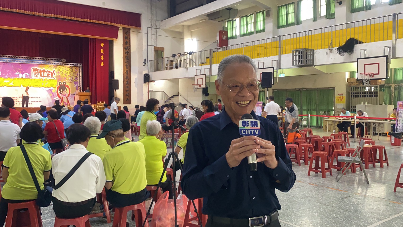 109年永靖之聲歌唱比賽電視台蒞臨採訪